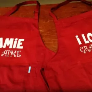 Grembiule personalizzato