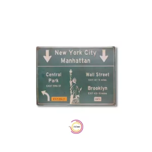 Wall Art Metal New York