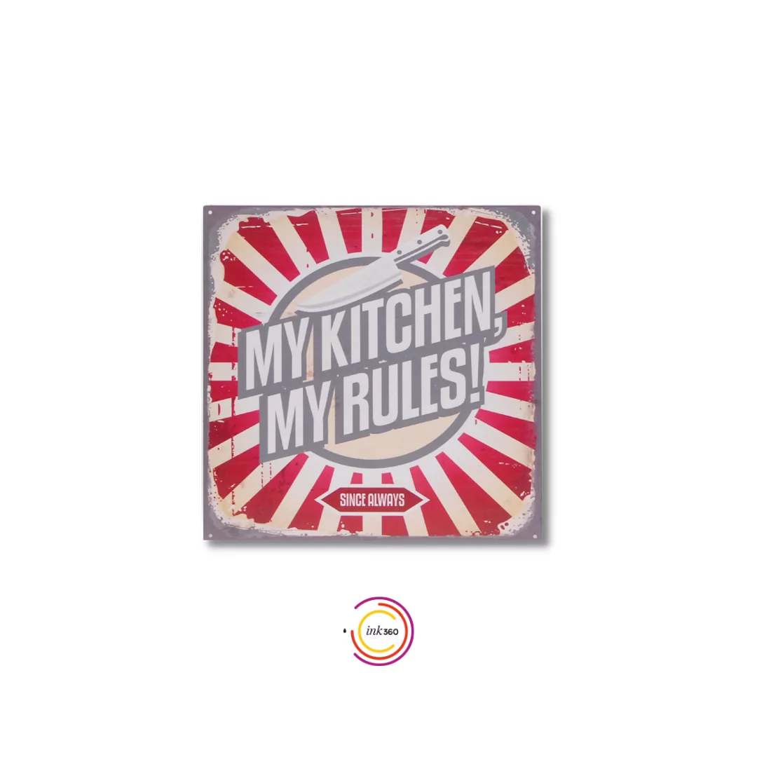 Wall Art Metal My Kitchen