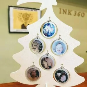 Palline Albero Natale con Foto