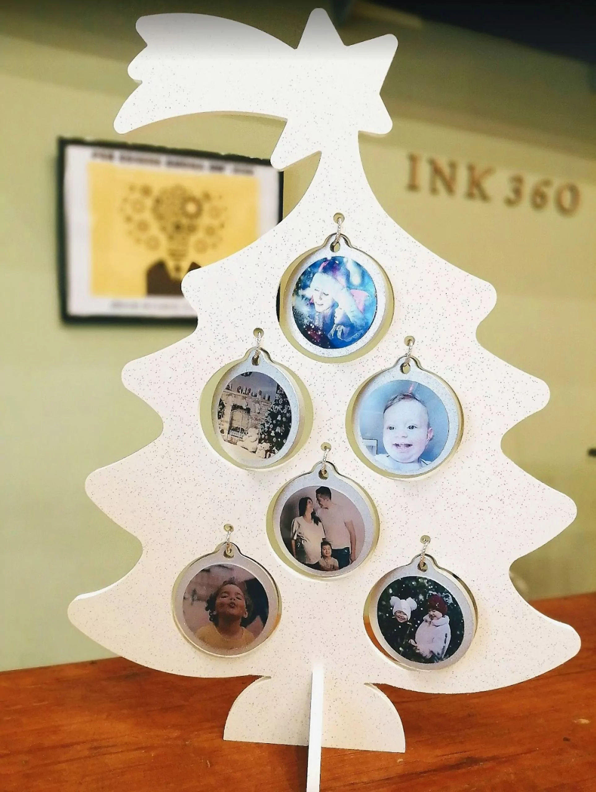 Palline Albero Natale con Foto